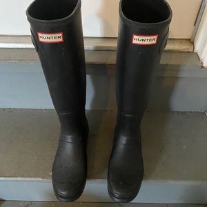 Black Hunter Rain Boots